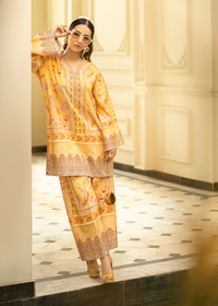 Marigold Yellow Printed Co-ord