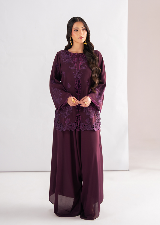 Elara Purple Festive Pret