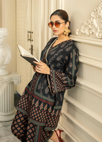 Black Printed Co-ord