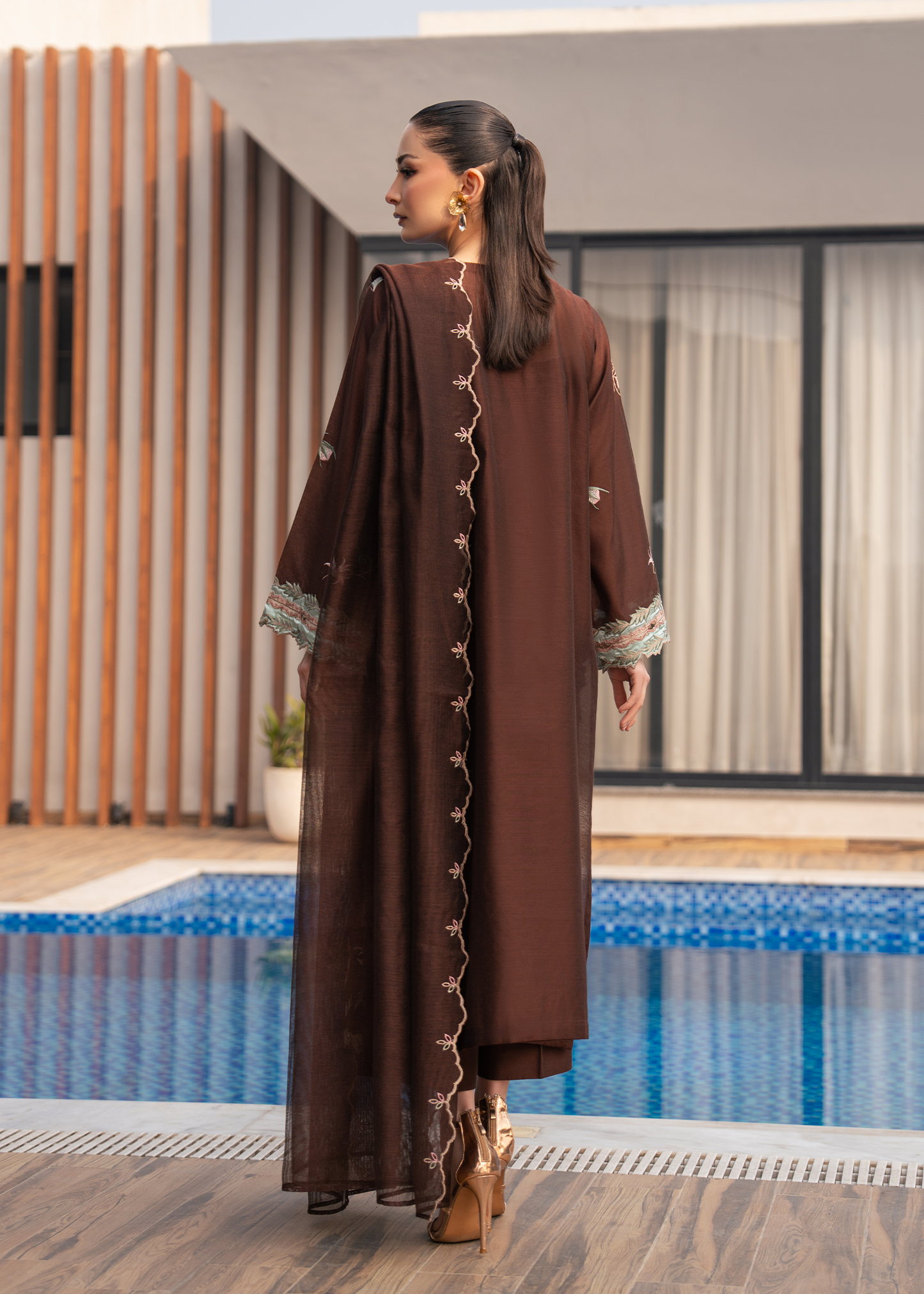 Chocolate Brown Festive Pret