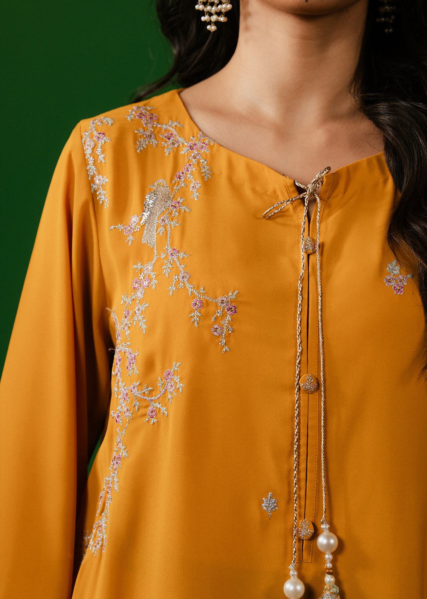Tumeric Embroidered