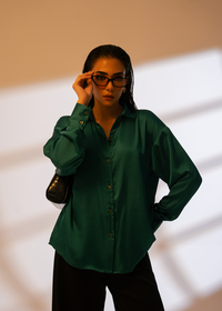 Green Button Down Shirt