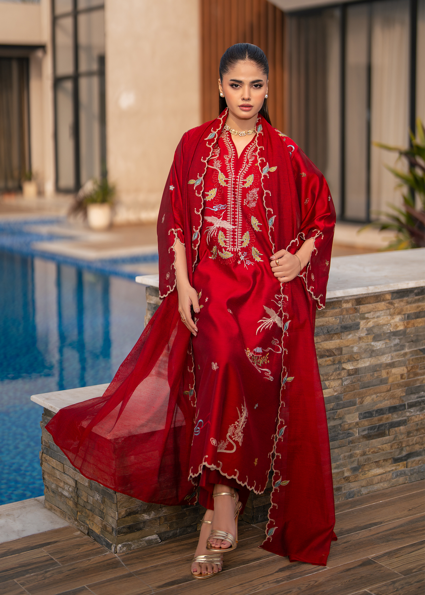 Cherry Red Festive Pret