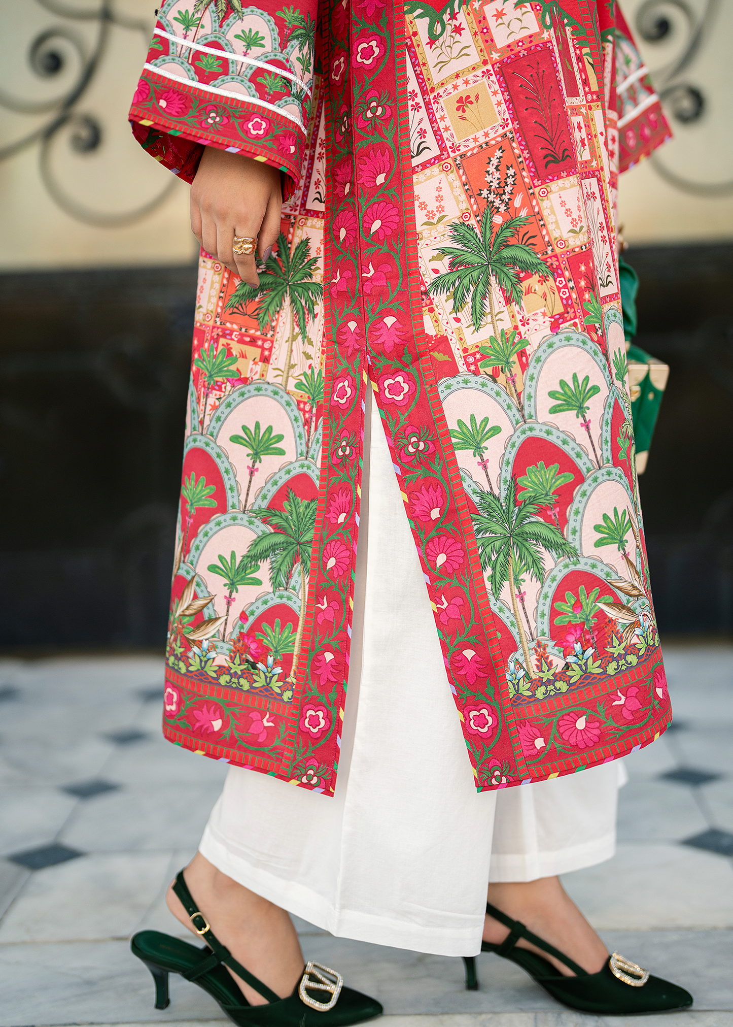 Rose Printed Shirt