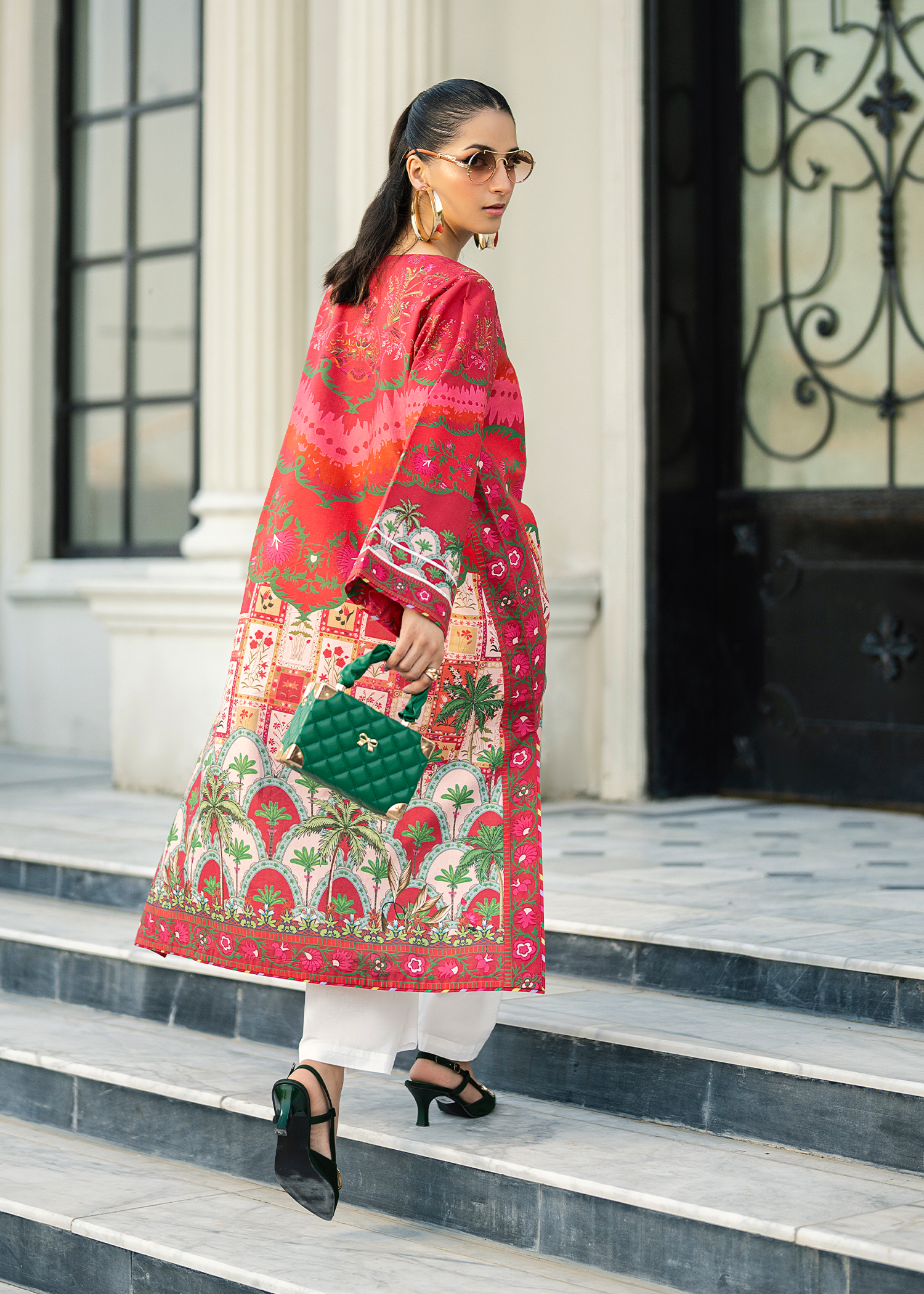 Rose Printed Shirt