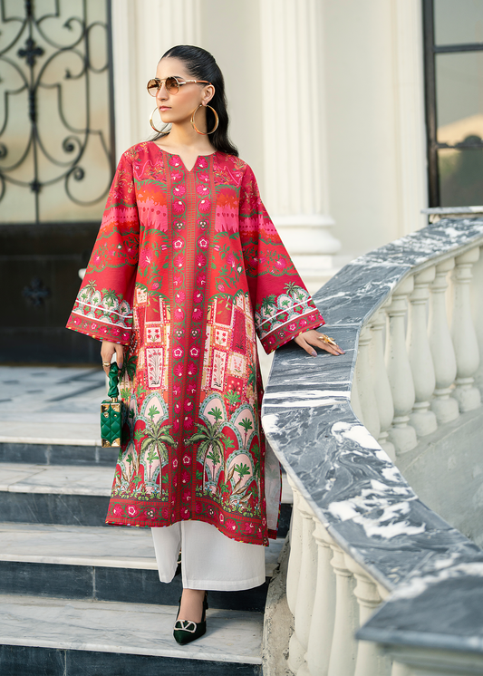 Rose Printed Shirt