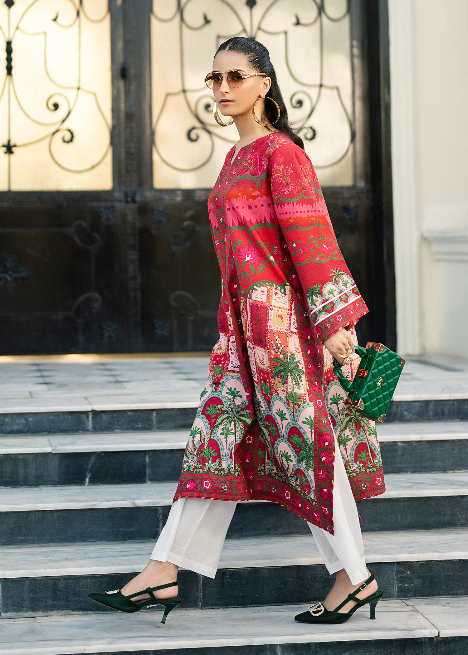 Rose Printed Shirt