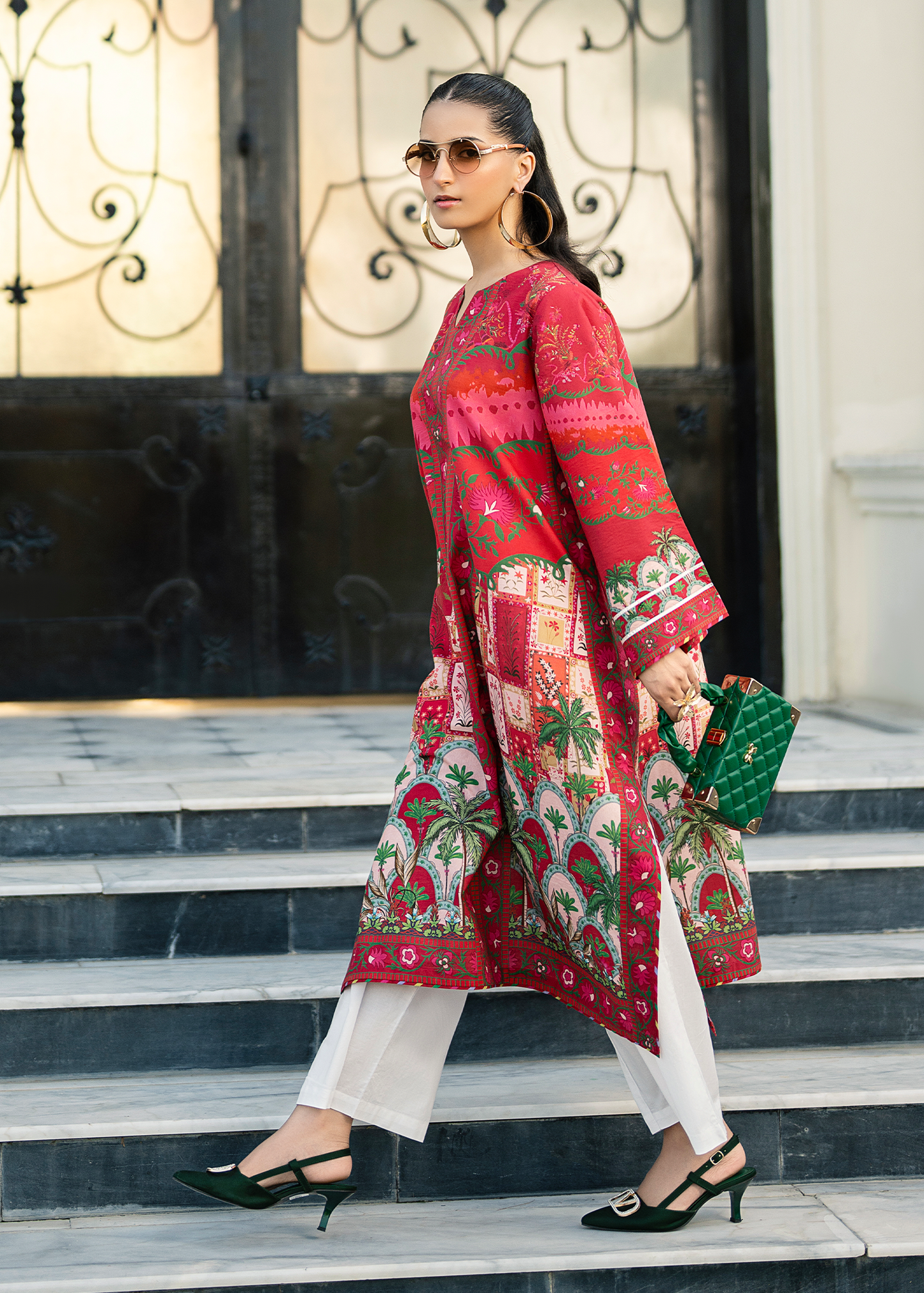 Rose Printed Shirt