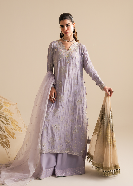 Lilac Organza Festive Pret