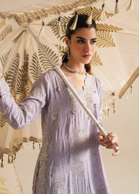 Lilac Organza Festive Pret