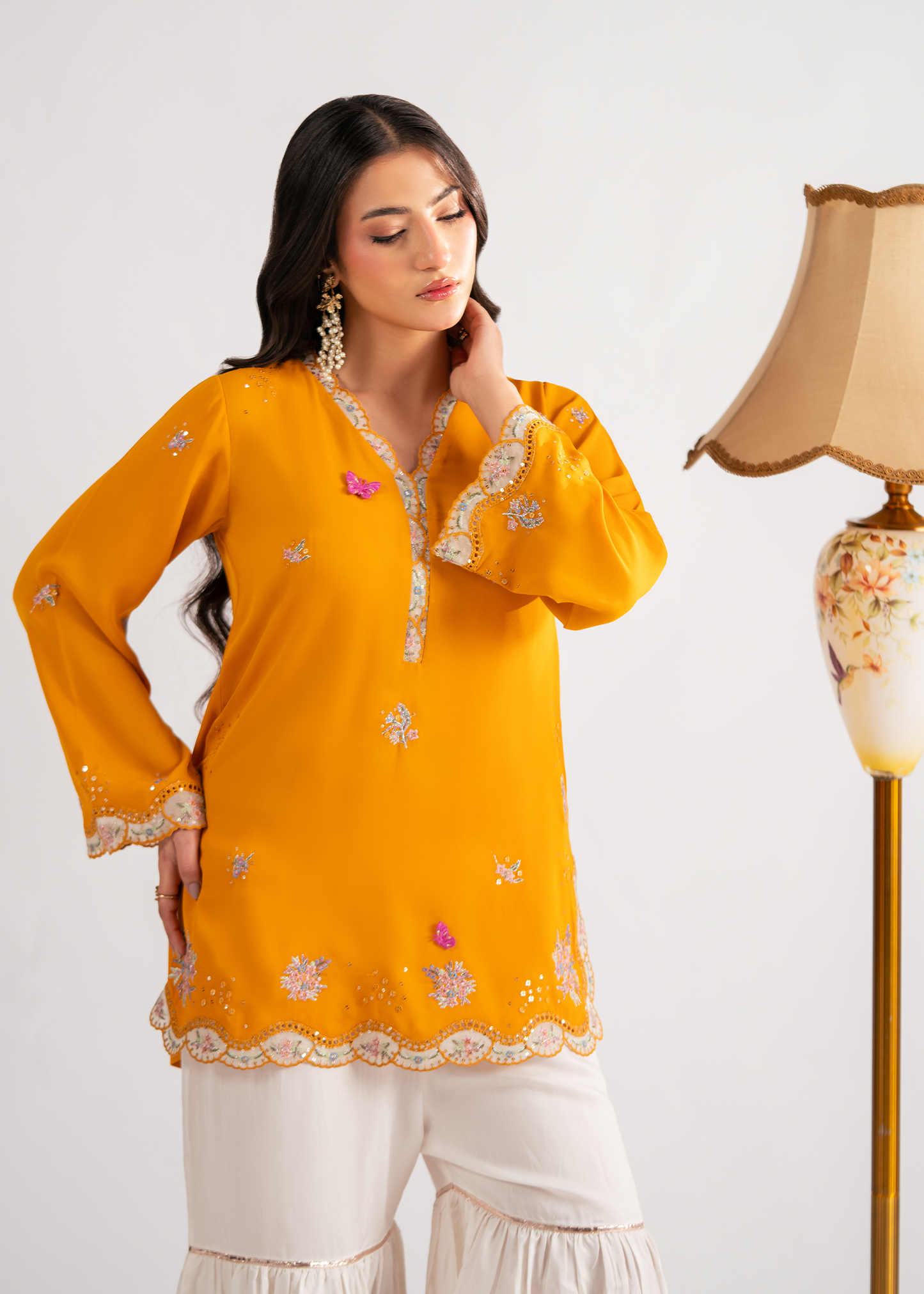 Esme Marigold Festive Shirt