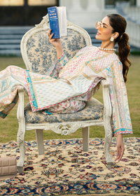 White Printed Co-ord