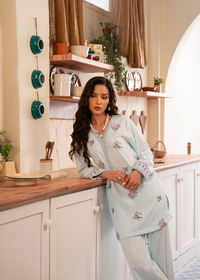 Blue Doriya Suit