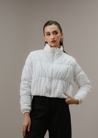 White Puffer Jacket