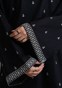 Black Embroidered Suit