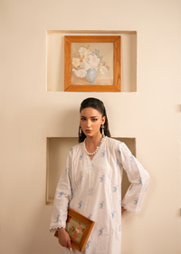 White Chikankari Shirt