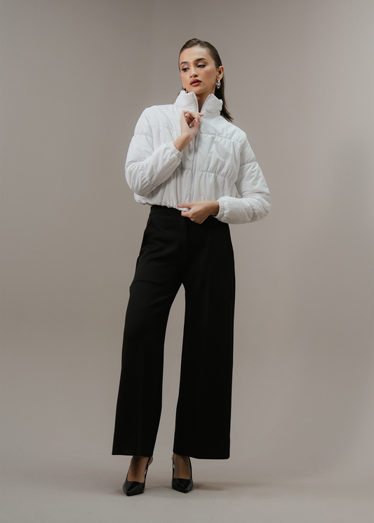 White Puffer Jacket
