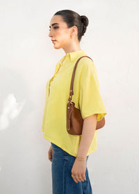 Lemon Yellow Boxy Shirt