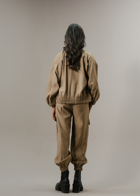 Coffee jogger pants