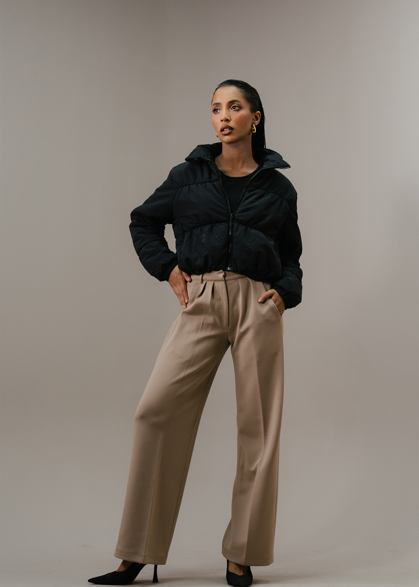 Black Puffer Jacket