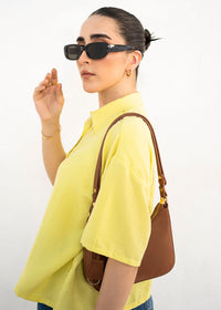 Lemon Yellow Boxy Shirt