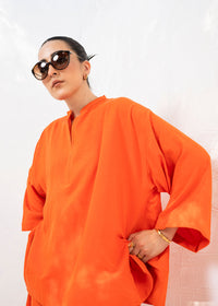 Orange Loose Fit Co-Ord