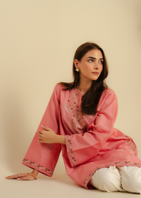 Blush Embroidered Shirt