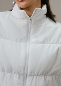 White Puffer Jacket