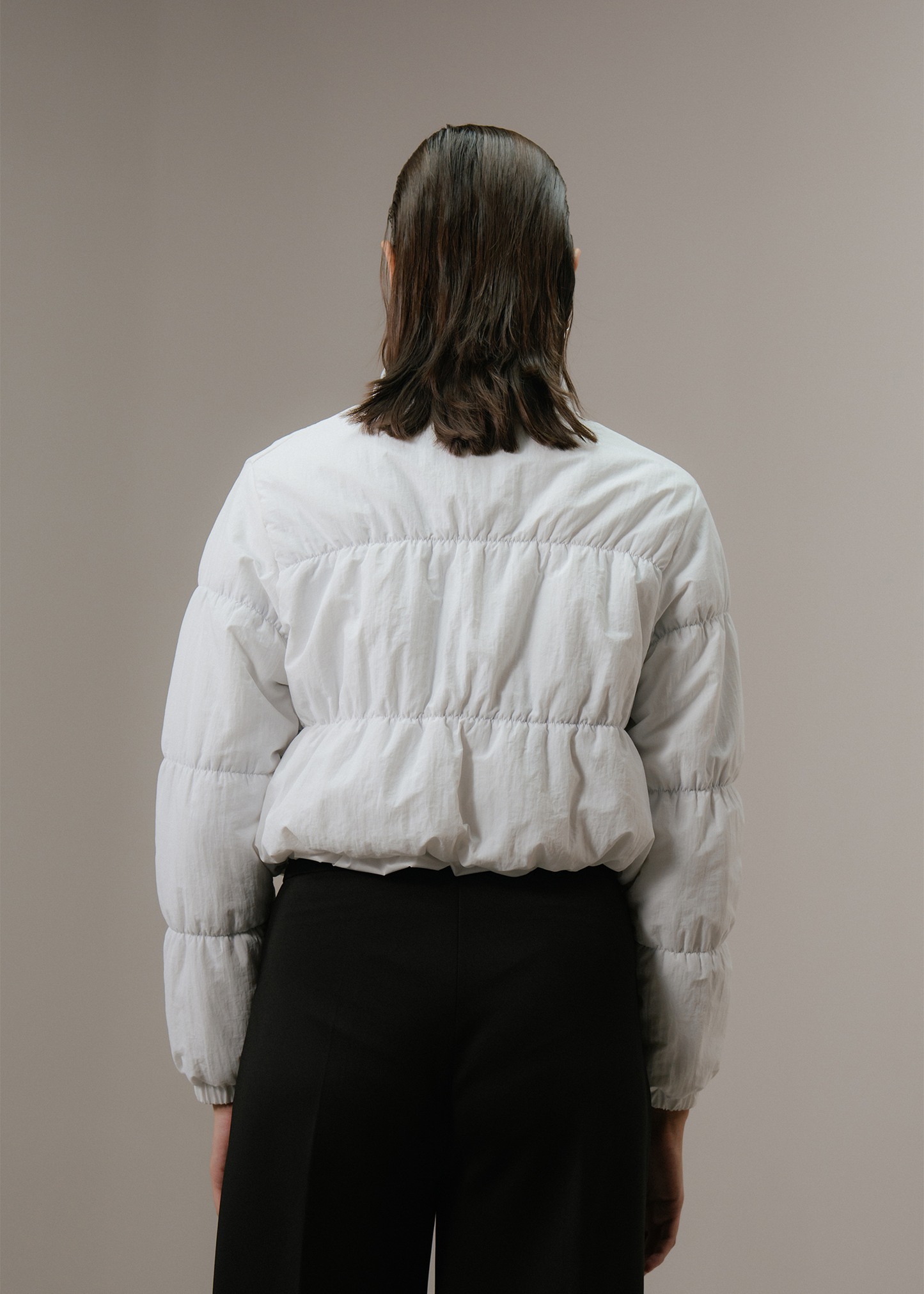 White Puffer Jacket