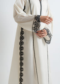 White Embroidered Suit