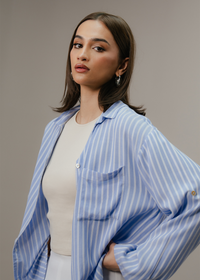 Striped Button Down Shirt