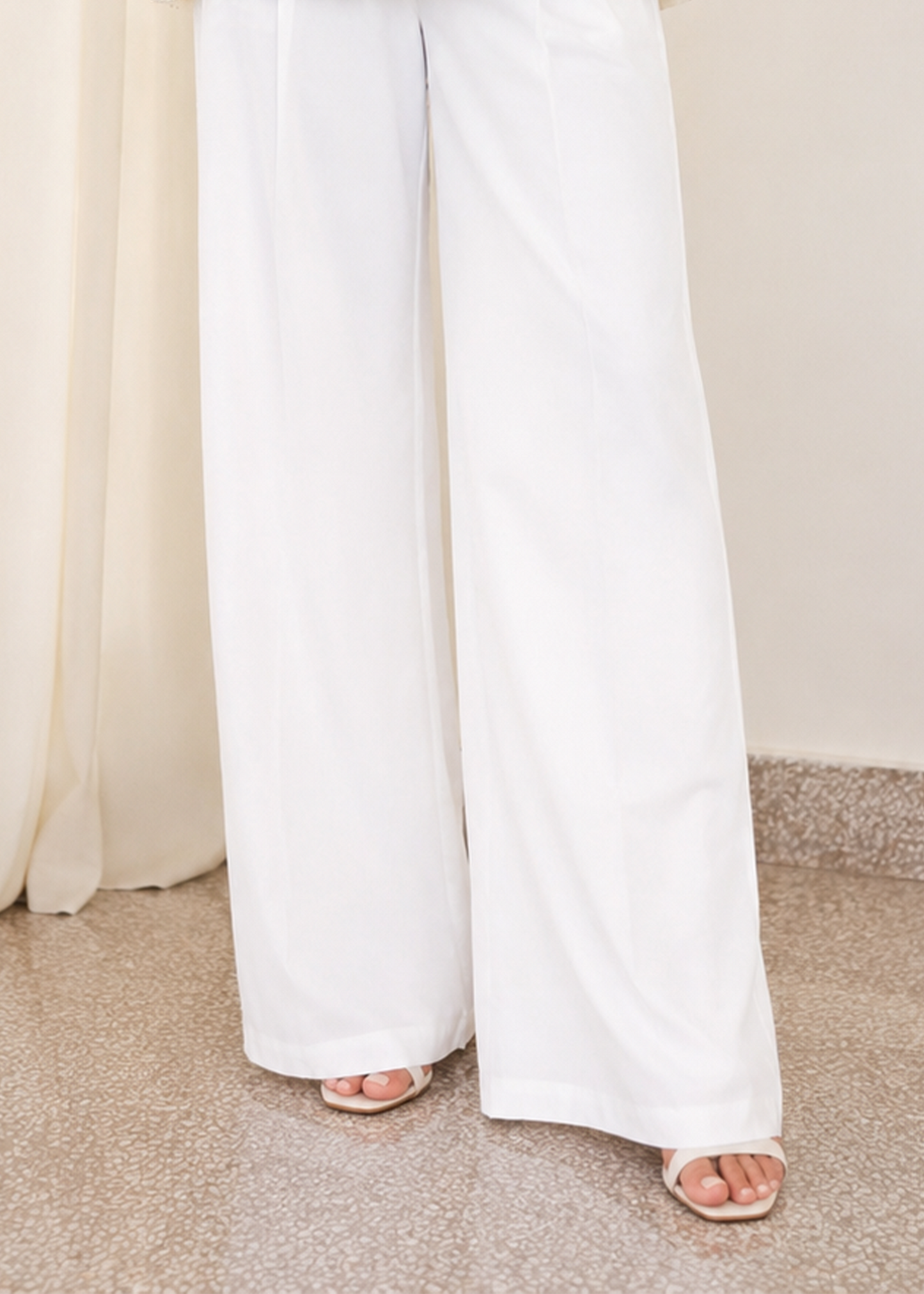 Basic White Culotte