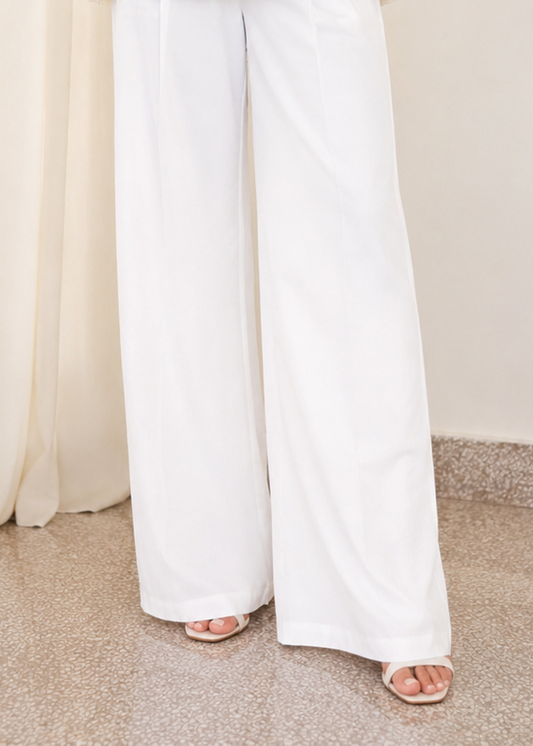 Basic White Culotte