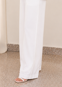Basic White Culotte