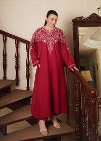 Pink Embroidered Marina 2 PC Suit