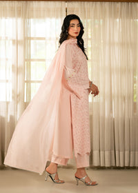 Amy Baby Pink Festive Lawn