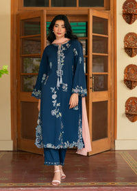 Joy Navy Blue Festive Lawn