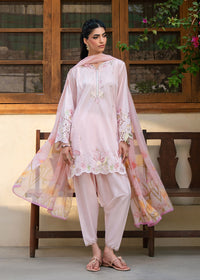 Noa Baby Pink Festive Lawn