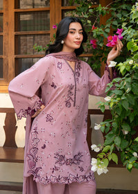 Ava Tea Pink Festive Lawn