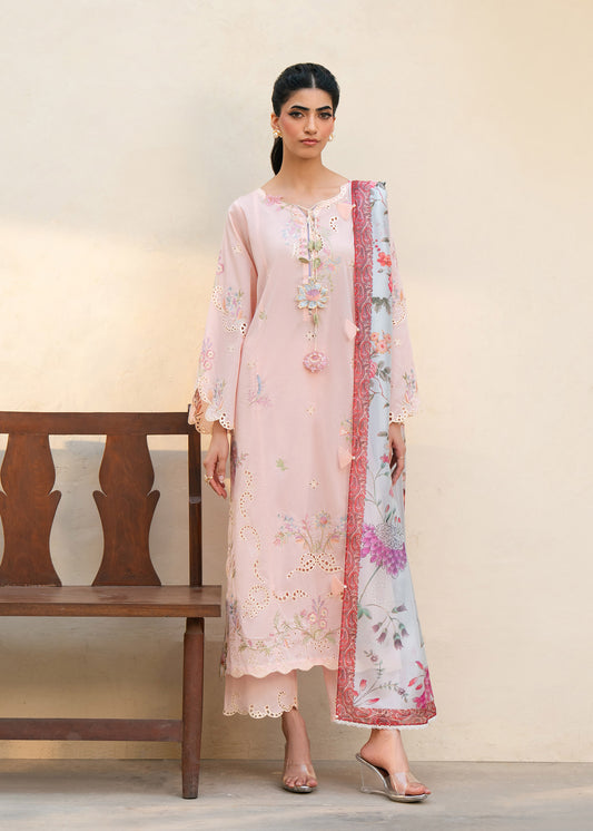 Rio Peach Pink Festive Lawn