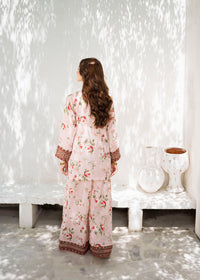Pink Printed Sharara Suit
