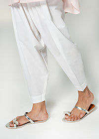 White Skinny Shalwar