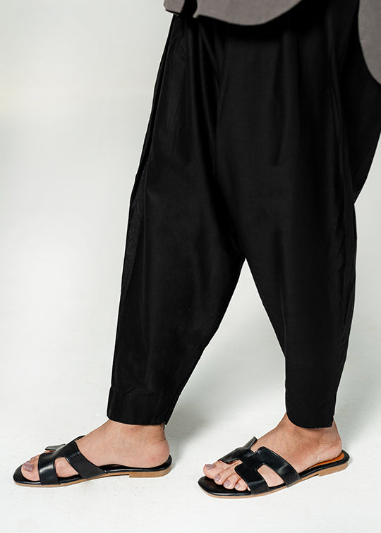 Black Skinny Shalwar