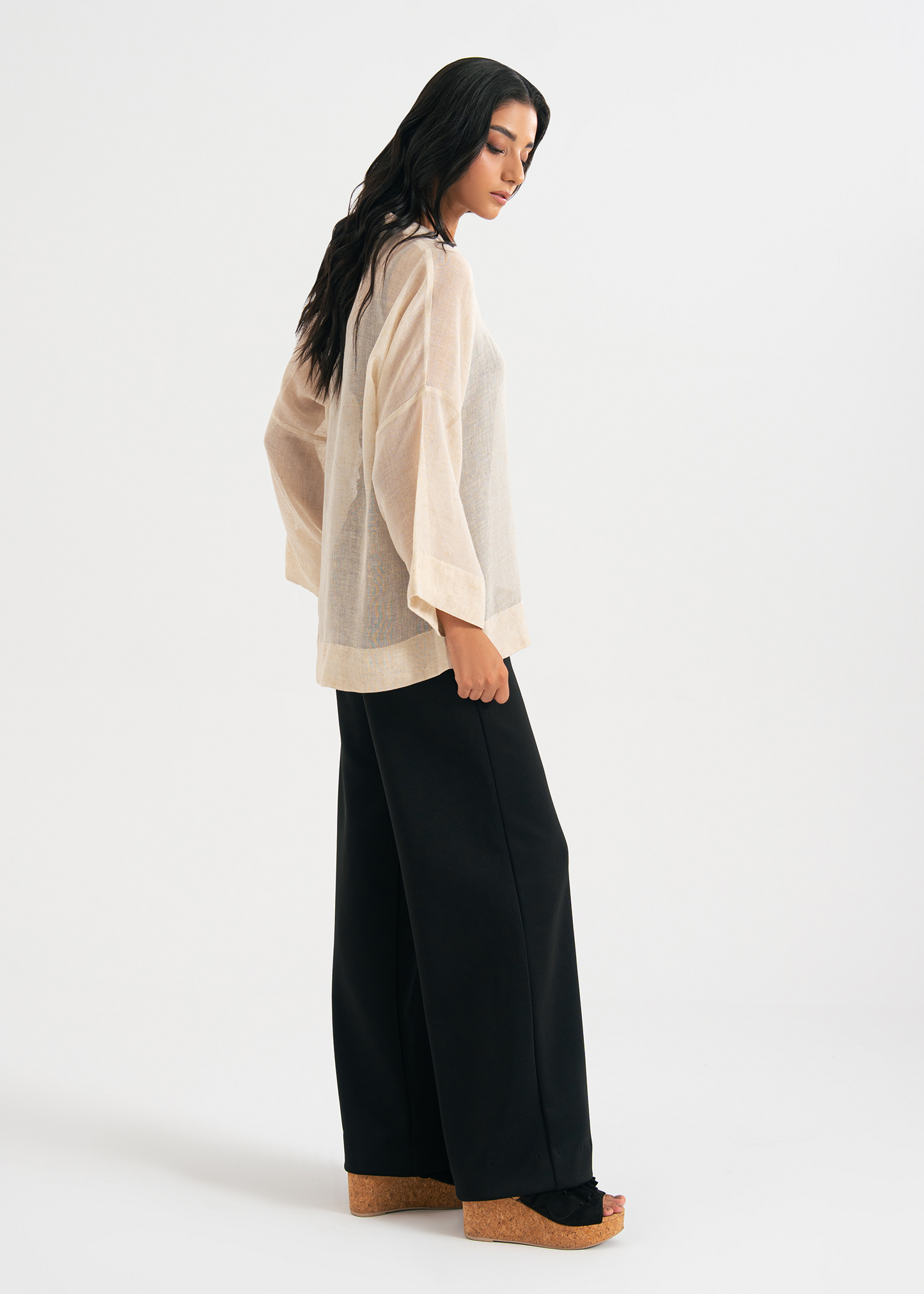 Cream Collared Shirt
