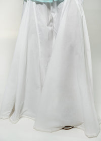 White Flared Sharara
