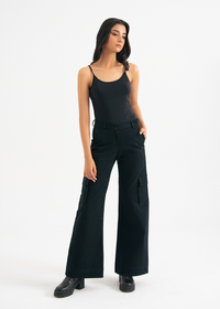 Black Cargo Pants