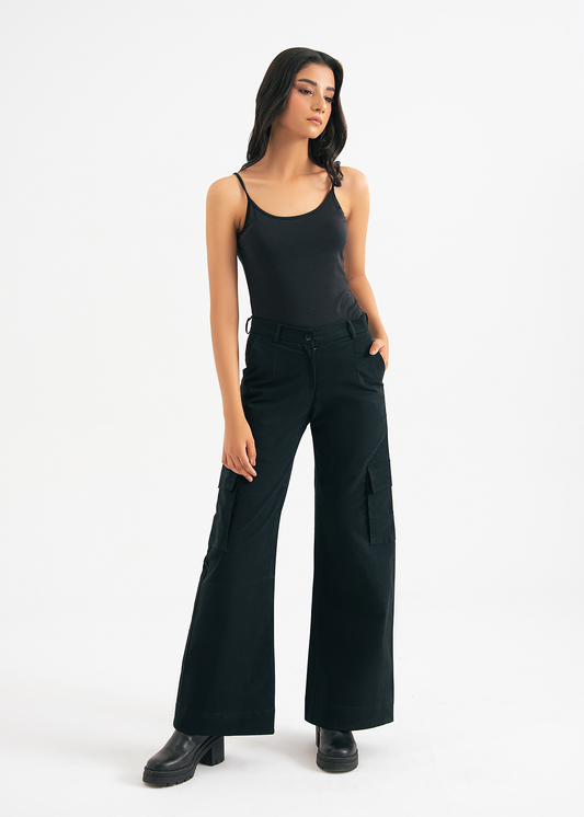Black Cargo Pants