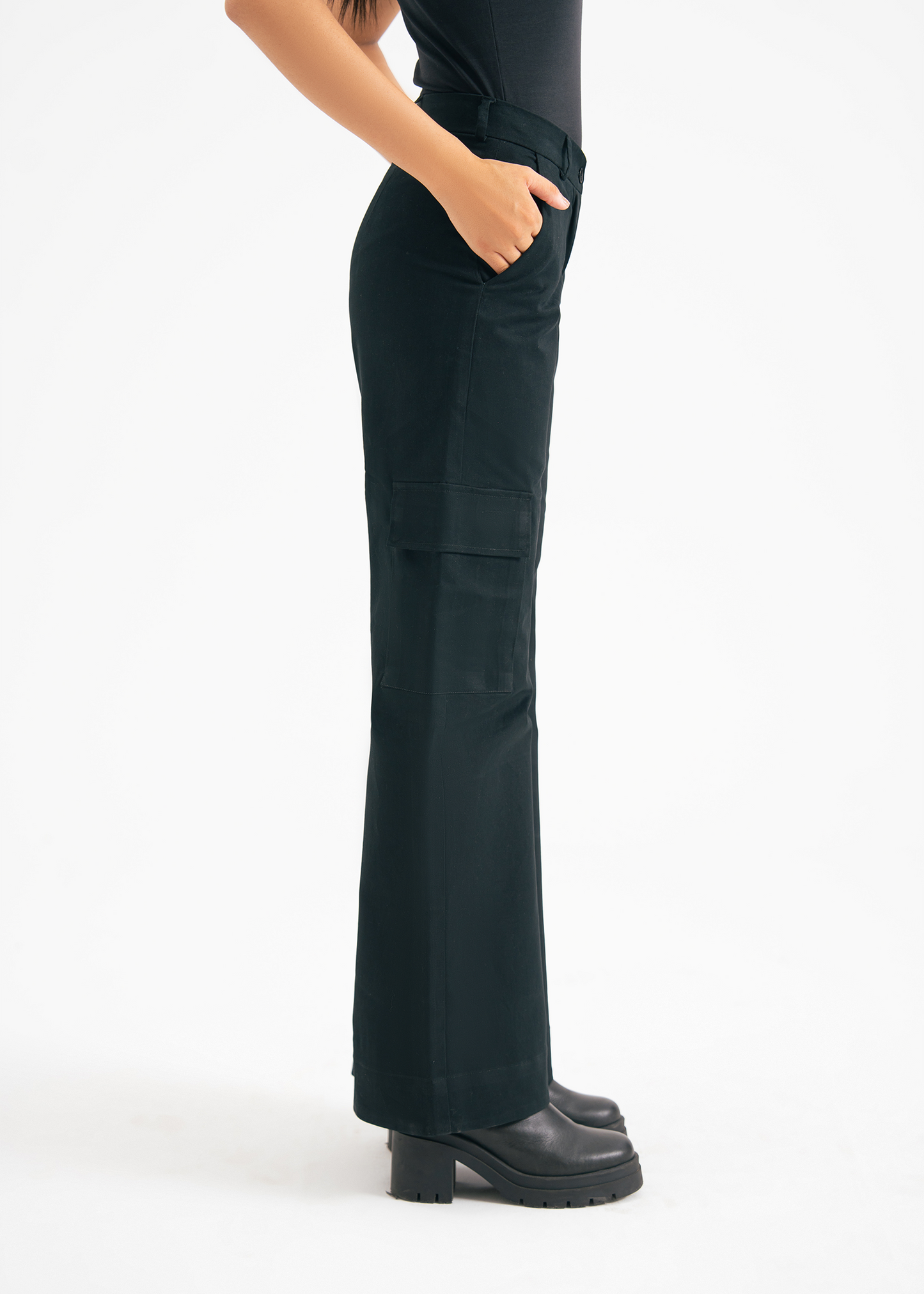 Black Cargo Pants