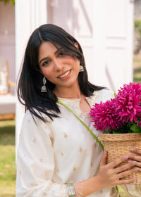 Lime Green Embroidered Crush Suit