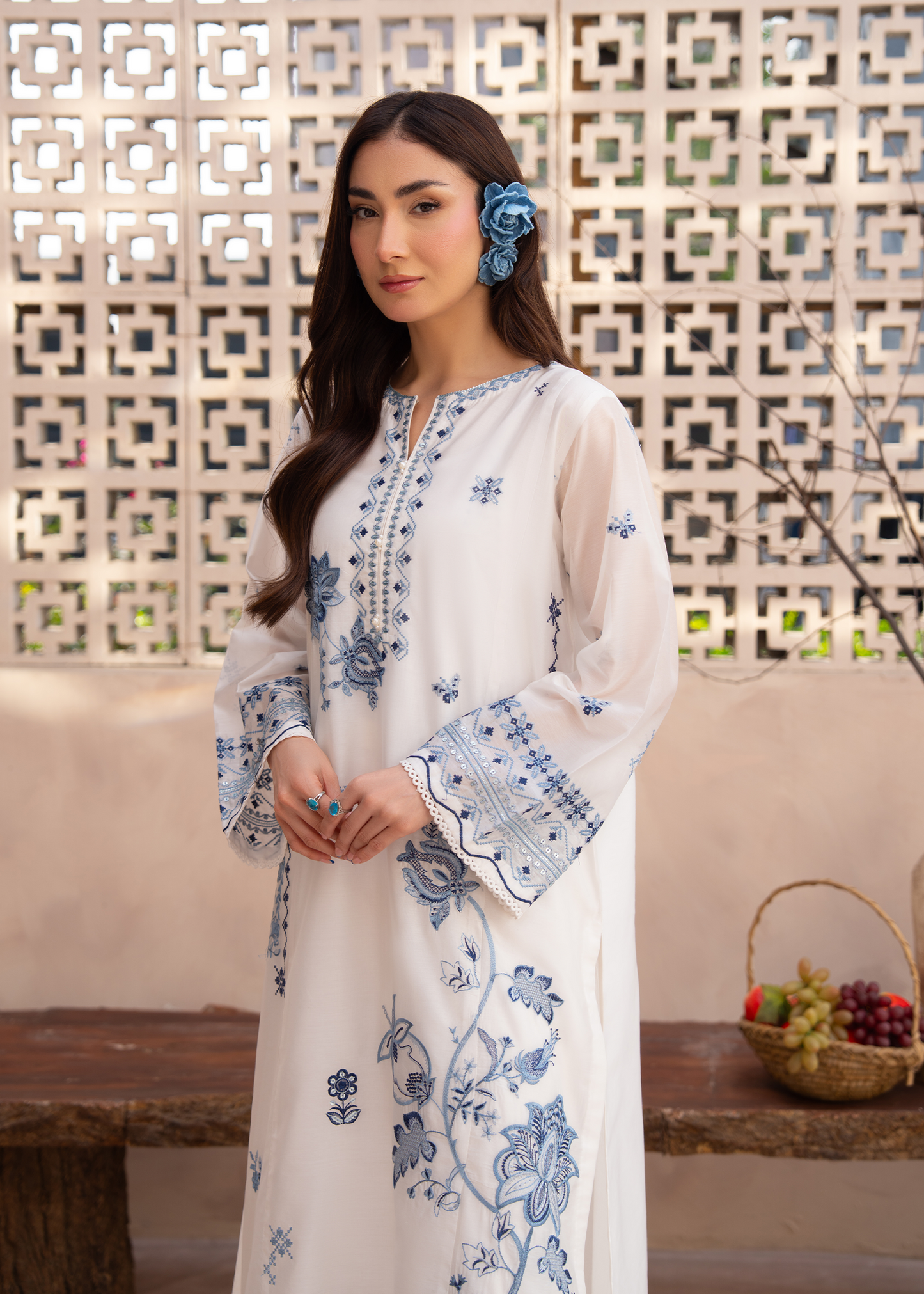 Seraphine White Festive Pret